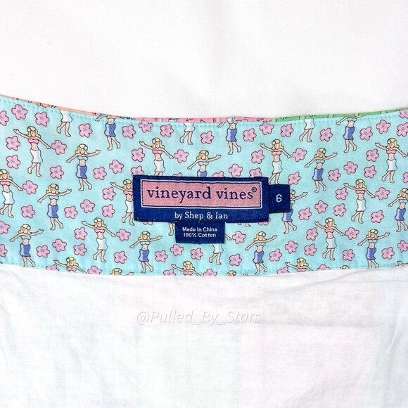 VINEYARD VINES Colorful Pastel Summertime Patchwork A-Line Skirt - Size 6 - EUC! - Picture 12 of 14